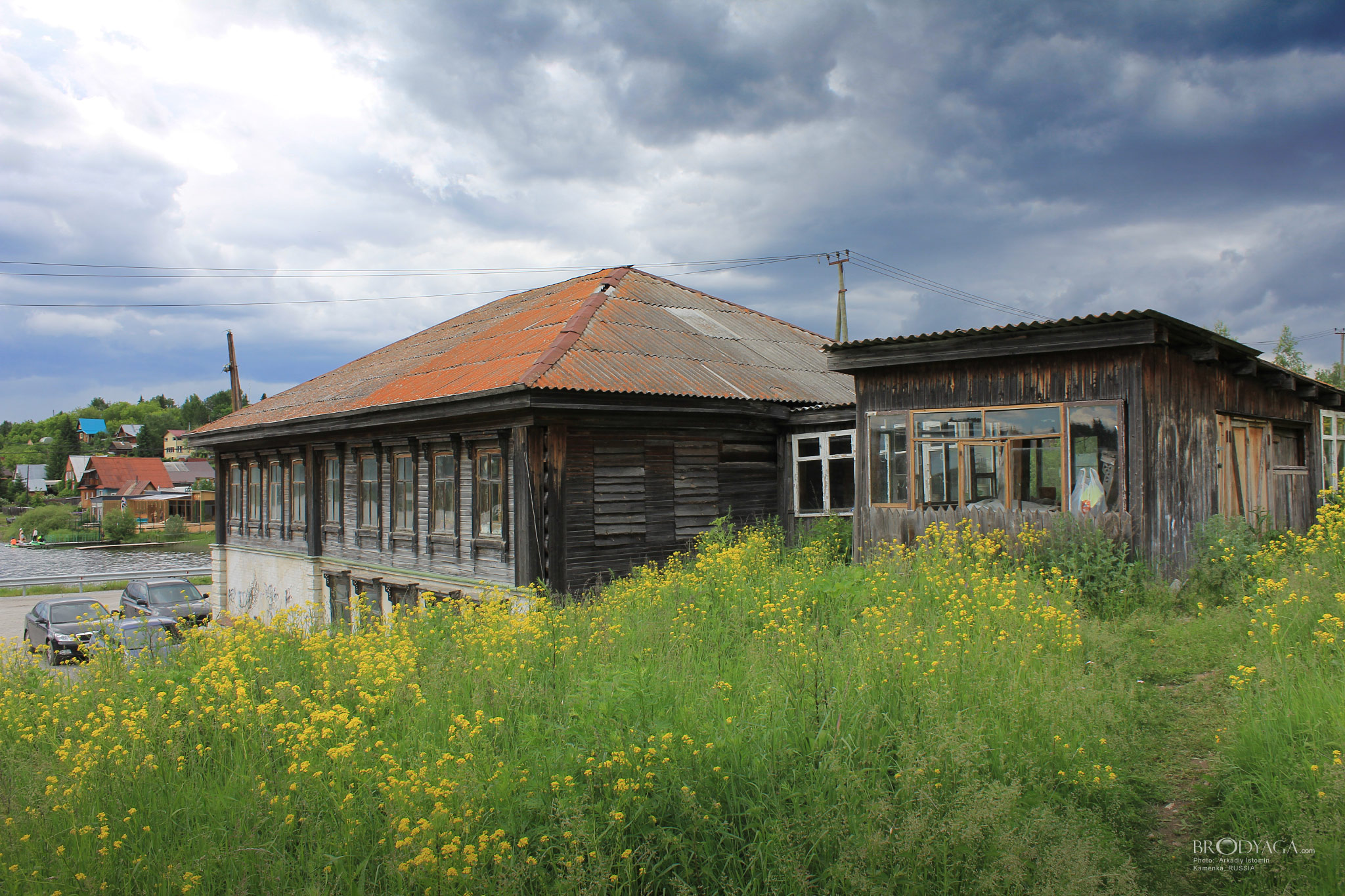 Деревня Каменка на реке Чусовой (Kamenka, Chusovaya)